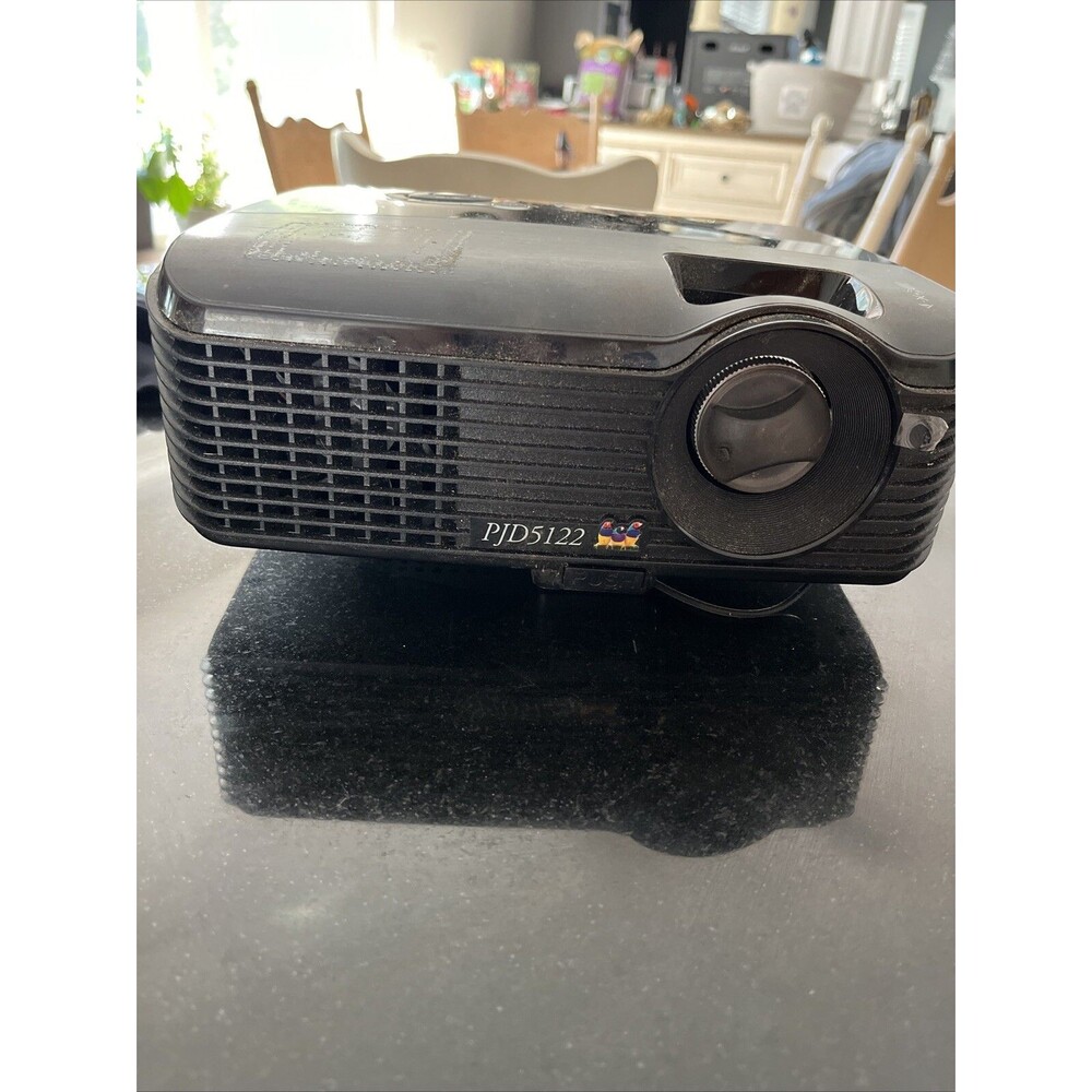 Viewsonic Black PJD5122 DLP Projector Compact Size Good Condition / Zero Lamp HR